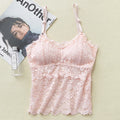 Top Bralette de Renda Floral – Sexy, Confortável e com Bojo Removível