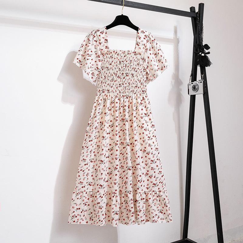 Vestido Floral de Verão em Chiffon – Leve, Elegante e Confortável