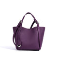Bolsa Feminina de Couro Legítimo – Luxo Primavera/Verão 2025 | Estilo Cesta | Grande Capacidade