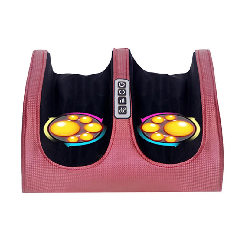 Massageador Elétrico para Pés com Aquecimento – Alívio e Relaxamento em Casa