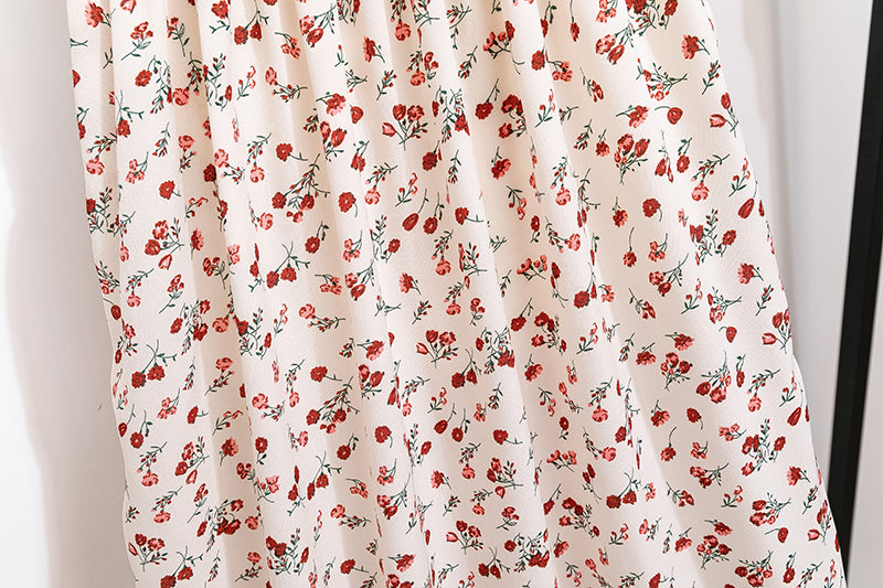 Vestido Floral de Verão em Chiffon – Leve, Elegante e Confortável