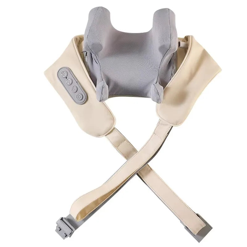 Massageador de Ombros e Pescoço Recarregável – Alívio e Relaxamento em Casa!